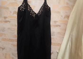 (95C) (42/XL) Ekskluzywna, Czarna Halka pod sukienkę z Londynu