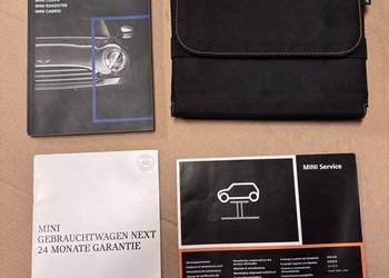 MINI One Cabrio Coupe Instrukcja Obsługi Książka Serwisowa Etui Oryginalne