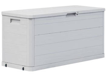 Skrzynia ogrodowa 280 L jasnoszara WM-45686