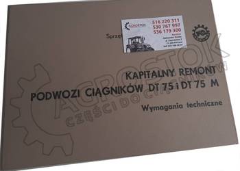 Instrukcja obsługi ciągnika DT DT-75 katalog eksploatacji SP