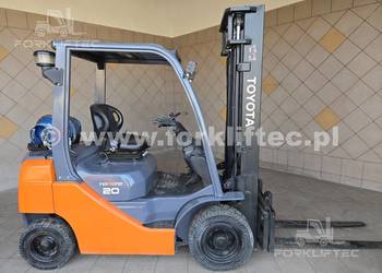 Wózek Widłowy TOYOTA 8FGF20,  3700 mm, TOYOTA 8FG20