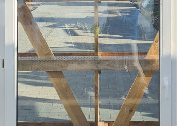 OKNA KacprzaK 125X119 OKNO Używane Plastikowe PCV