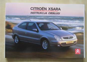 INSTRUKCJA OBSŁUGI  CITROEN  XSARA -  Oryginalna fabr.