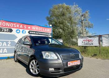 Toyota Avensis 2.0 D4D//2004//Dł. opłaty / HAK / Alufelgi / Zamiana