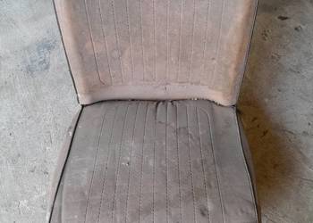 Fotel przedni Maluch Polski Fiat 126p zabytek PRL retro vintge