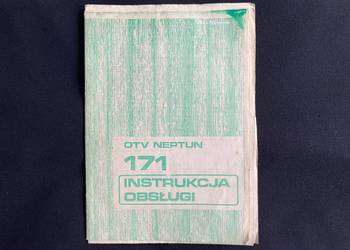 PRL Neptun 171 instrukcja schemat DTR oryginał PRL Neptun 171 instrukcja sc