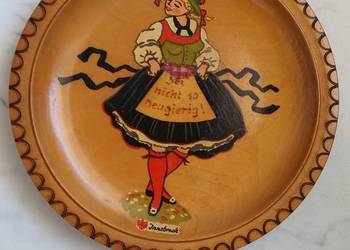 Drewniany talerzyk z Innsbrucku