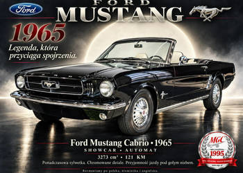 Ford Mustang Ford Mustang 1GEN - CABRIO - RARYTAS - SUPER STAN - FVAT 23% …
