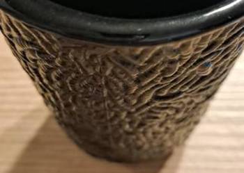 Hortensja Avocado wazonik lata 70