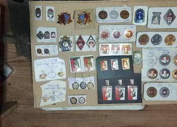 Odznaki, odznaczenia, wpinki .ròżne