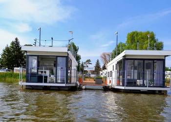 Houseboat domki na wodzie rok 2021