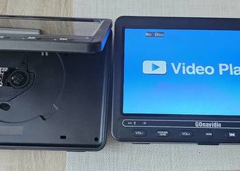 Odtwarzacze DVD Do Samochodu GOnavidio 10,5"+ 2 Piloty, 2 Ekrany