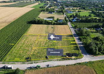 2 działki budowlane przy ul Polnej w Janowie Podl