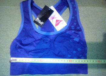 Biustonosz sportowy damski CRIVIT Lycra Sport roz. M 40/42