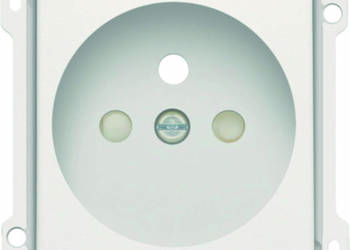 Niko - zestaw wykończeniowy - gniazdko z uziemieniem - głębokość montażu 28