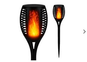 Lampa Solarna LED Ogrodowa – Efekt Żywego Płomienia