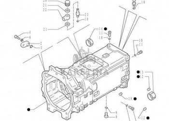 New Holland T6010 Korpus przekładni 84252680