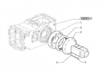 New Holland T6010 T6070 Przekładka 47125656