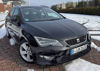 Seat Leon III 1.4 ST FR 1.4 150KM Panorama CarPlay Półskóra Alcantara Navi