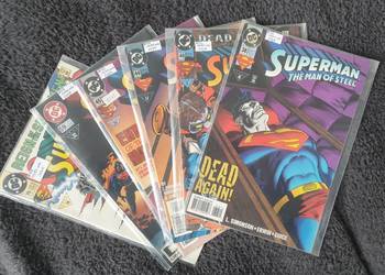 Superman The Man Of Steel - 6 komiksów DC USA 1993-1996 Superman The Man Of Steel - 6 komiksów DC USA 1993-1996
