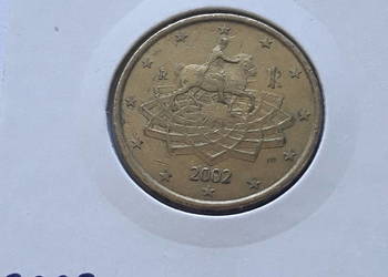 50 Eurocentów Włochy 2002 r. 50 Eurocentów Włochy 2002 r.