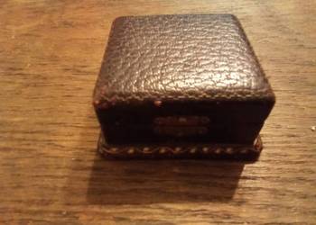 Stare pudełko na biżuterię. PRL