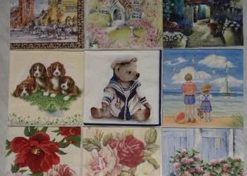 Serwetki decoupage różna tematyka NOWE WZORY