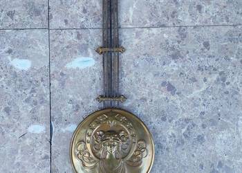 732 Wahadło rusztowe zegara ściennego GB Becker 11,5cm dł 35cm tłoczone