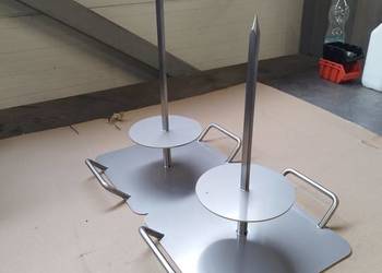 Szpic do kebaba, Stojak do produkcji kebaba - kwadratowy pręt