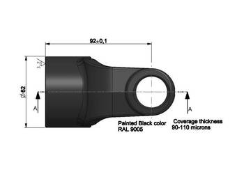Widłak przesuwny kat  4, 1 3/8-6 0FOSC438