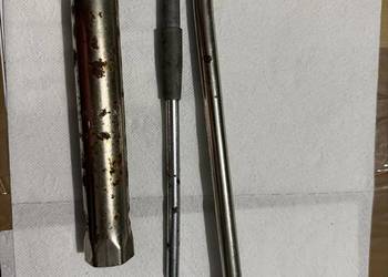 Zestaw klucz do kół 17 tka klucz do świec 21 z przelotką