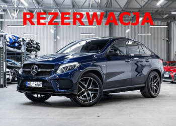 Mercedes GLE 43 AMG AMG Coupe 4Matic 390 KM. Salon PL. Bezwypadkowy. Akt. …