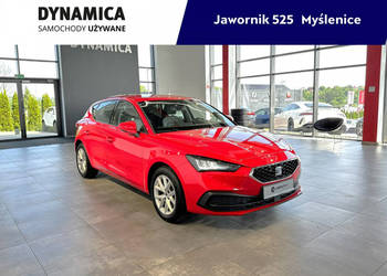 Seat Leon Style 1.5TSI 130KM M6 2021 r., salon PL, I właściciel, f-a VAT I…