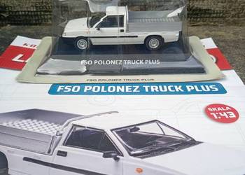 POLONEZ TRUCK PLUS Legendy FSO deagostini 1:43 Kultowe auta PRL model nowy