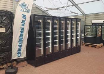 Witryna SLIM 45cm chłodnicza lodówka lada czarna GWARANCJA i DOSTAWA napoje