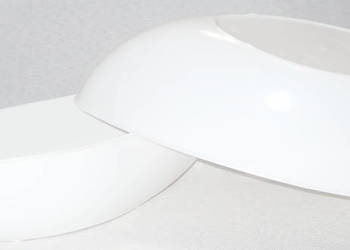 Łódki Wenecja prosta 32cm na stroiki osłonki białe