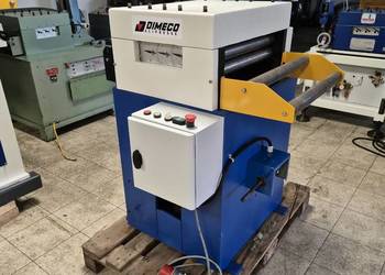 Prościarka prostowarka do blachy taśmy Dimeco 300 mm