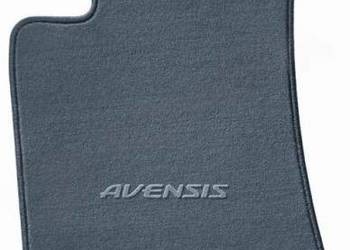 TOYOTA Avensis Oryginalne dywaniki welurowe komplet PZ410-T035B-FA OE