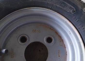 Koło zapasowe przyczepki