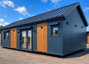 Dom domek modułowym mobilny do 35 m² letniskowy całoroczny b