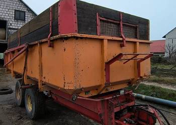 Sprzedam przyczepa skorupowa Miedema 8t Skorupa