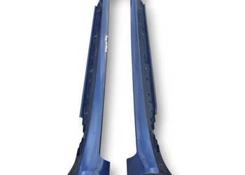 KOMPLET LEWA + PRAWA LISTWA NAKŁADKA PROGOWA AUDI A4 B6 SEDAN / KOMBI LZ5C