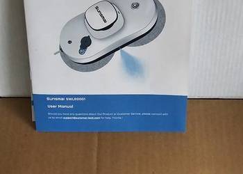 Sunsmai Smart robot do mycia okien z automatycznym strumieniem wody.