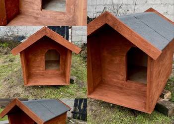 Budy dla Piesków własnoręcznie robione ocieplane