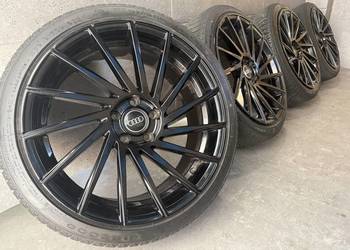 19 cali Audi A4 A6 VW Passat Skoda Mercedes Vossen 5x112 ET45 8.5J felgi ko