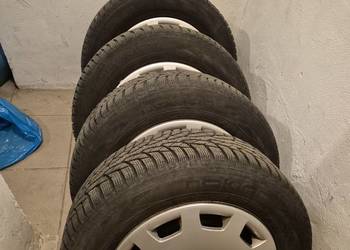 4x koła opony + felgi Nokian 195/65 R15 skoda +kołpaki