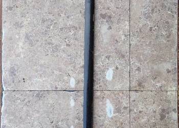 793 Wahadło starego zegara linkowego żyłkowego 14cm dł 63,5cm