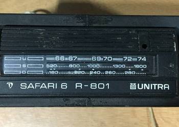 Radio Safari 6 R-801 Unitra Fiat Polonez Syrena