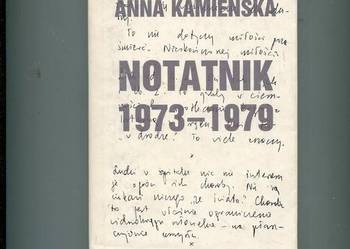 Notatnik 1973-1979  - Anna Kamieńska