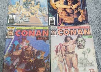 Conan - zestaw 4 komiksów, AS Editor 1990 rok